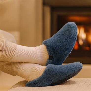 &OtherStep Fluffy Mule Slipper - Jeans